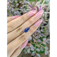 1.92 Ct. Blue Sapphire from Ceylon (Sri Lanka) Life Style