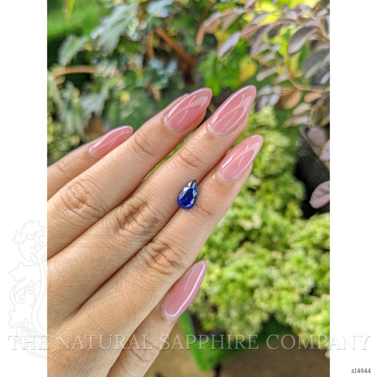 1.92 Ct. Blue Sapphire from Ceylon (Sri Lanka)