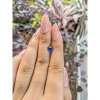 1.06 Ct. Blue Sapphire from Ceylon (Sri Lanka) Life Style