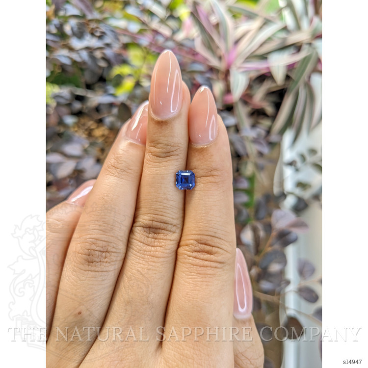 1.06 Ct. Blue Sapphire from Ceylon (Sri Lanka)