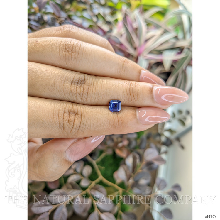 1.06 Ct. Blue Sapphire from Ceylon (Sri Lanka)