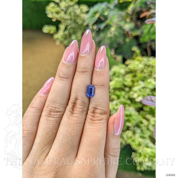 2.32 Ct. Blue Sapphire from Ceylon (Sri Lanka)