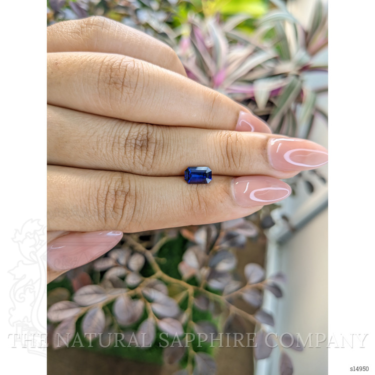 1.04 Ct. Blue Sapphire from Ceylon (Sri Lanka)