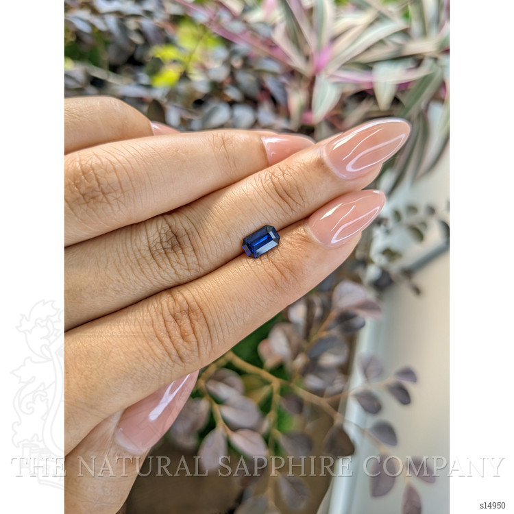 1.04 Ct. Blue Sapphire from Ceylon (Sri Lanka)