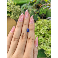 1.51 Ct. Blue Sapphire from Ceylon (Sri Lanka) Life Style