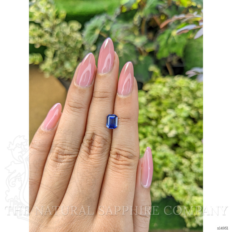 1.51 Ct. Blue Sapphire from Ceylon (Sri Lanka)