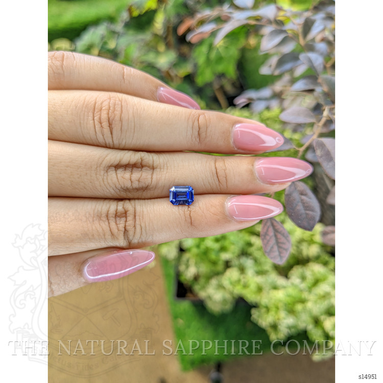 1.51 Ct. Blue Sapphire from Ceylon (Sri Lanka)