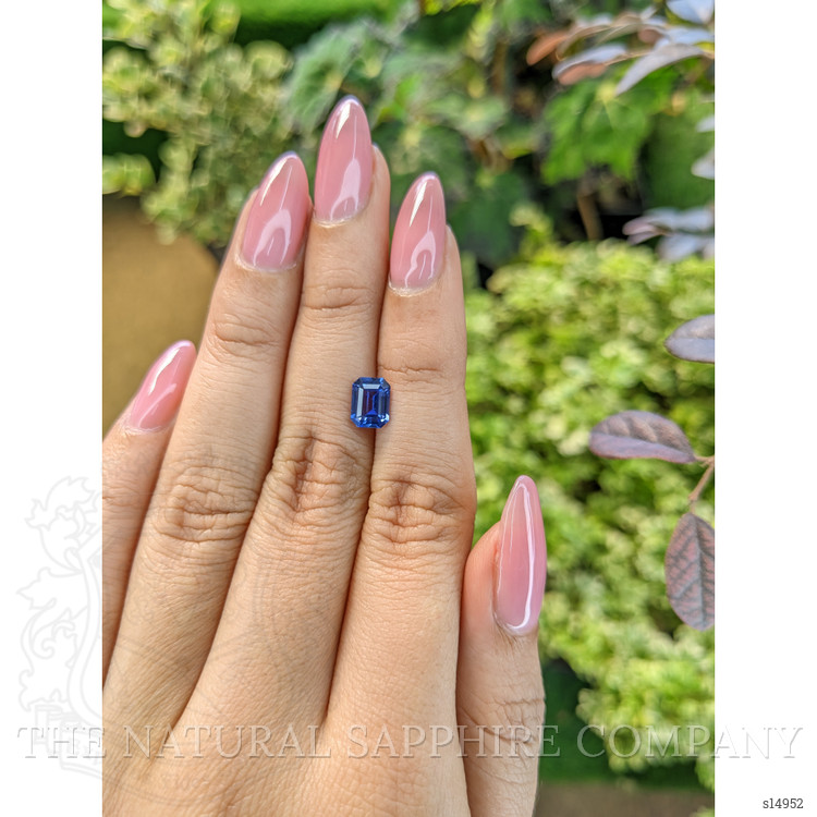 1.27 Ct. Blue Sapphire from Ceylon (Sri Lanka)