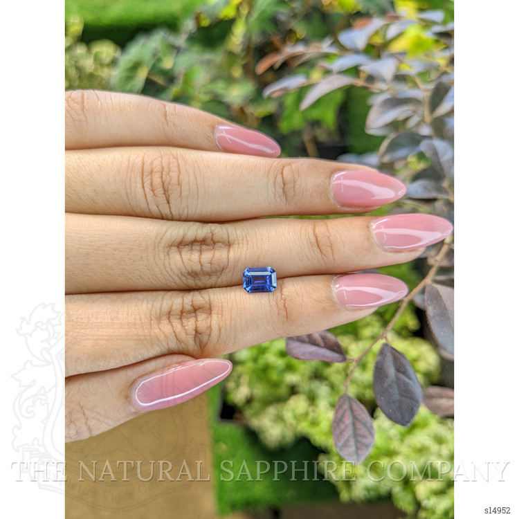 1.27 Ct. Blue Sapphire from Ceylon (Sri Lanka)