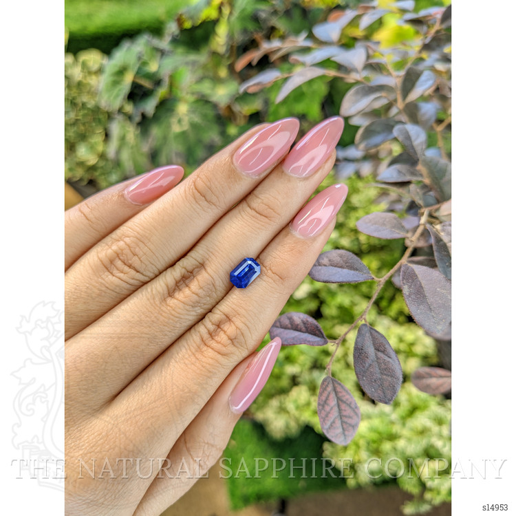 1.75 Ct. Blue Sapphire from Ceylon (Sri Lanka)