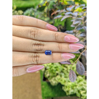 1.75 Ct. Blue Sapphire from Ceylon (Sri Lanka) Life Style