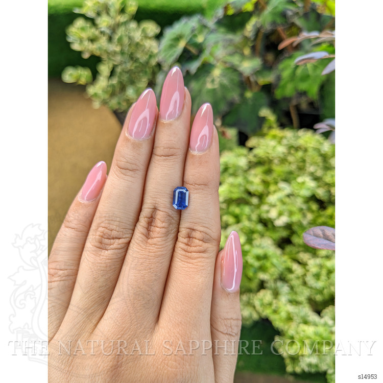 1.75 Ct. Blue Sapphire from Ceylon (Sri Lanka)