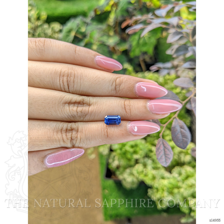 1.70 Ct. Blue Sapphire from Ceylon (Sri Lanka)