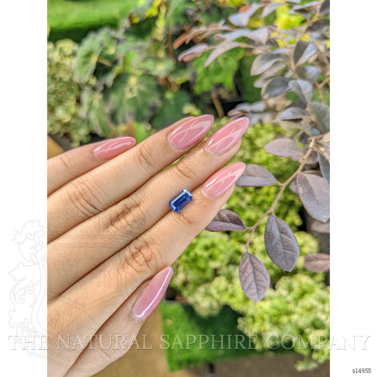 1.70 Ct. Blue Sapphire from Ceylon (Sri Lanka)