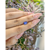 1.48 Ct. Blue Sapphire from Ceylon (Sri Lanka) Life Style