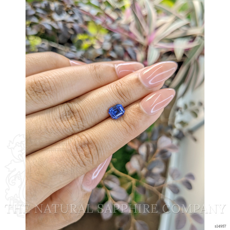 1.45 Ct. Blue Sapphire from Ceylon (Sri Lanka)