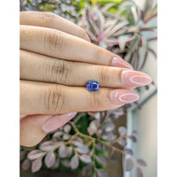 1.45 Ct. Blue Sapphire from Ceylon (Sri Lanka) Life Style