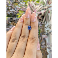 1.45 Ct. Blue Sapphire from Ceylon (Sri Lanka) Life Style