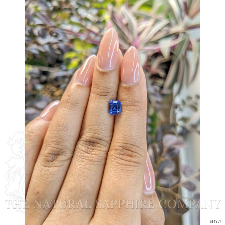 1.45 Ct. Blue Sapphire from Ceylon (Sri Lanka)