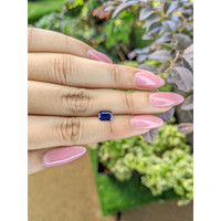 1.18 Ct. Blue Sapphire from Ceylon (Sri Lanka) Life Style