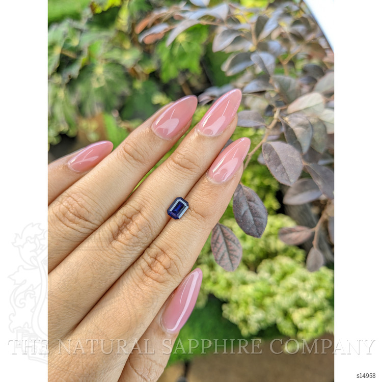 1.18 Ct. Blue Sapphire from Ceylon (Sri Lanka)