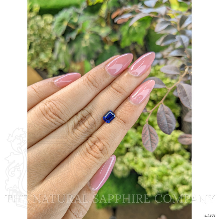 1.18 Ct. Blue Sapphire from Ceylon (Sri Lanka)