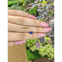 1.18 Ct. Blue Sapphire from Ceylon (Sri Lanka) Life Style