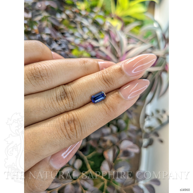 1.46 Ct. Blue Sapphire from Ceylon (Sri Lanka)
