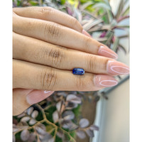 1.46 Ct. Blue Sapphire from Ceylon (Sri Lanka) Life Style