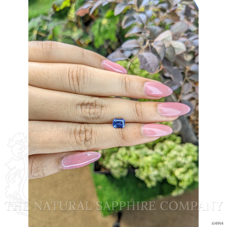 1.29 Ct. Blue Sapphire from Ceylon (Sri Lanka)