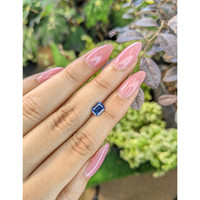 1.29 Ct. Blue Sapphire from Ceylon (Sri Lanka) Life Style