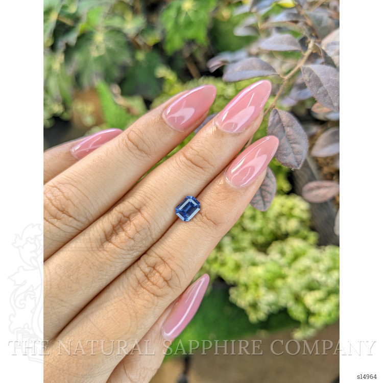 1.29 Ct. Blue Sapphire from Ceylon (Sri Lanka)
