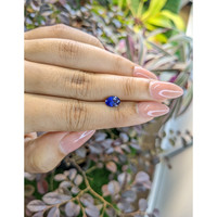 1.13 Ct. Blue Sapphire from Ceylon (Sri Lanka) Life Style