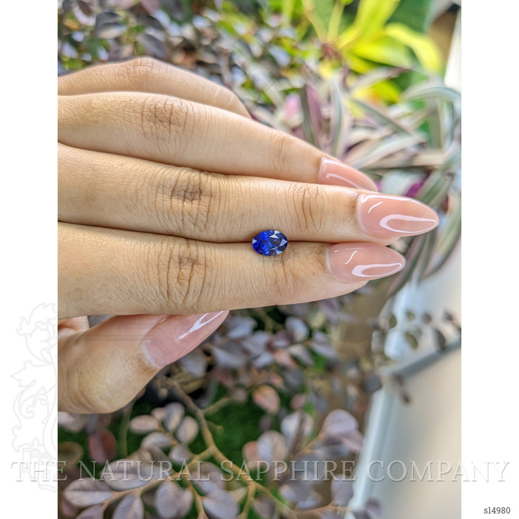 1.13 Ct. Blue Sapphire from Ceylon (Sri Lanka)