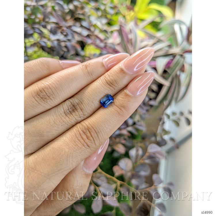 1.57 Ct. Blue Sapphire from Ceylon (Sri Lanka)