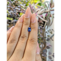 1.57 Ct. Blue Sapphire from Ceylon (Sri Lanka) Life Style
