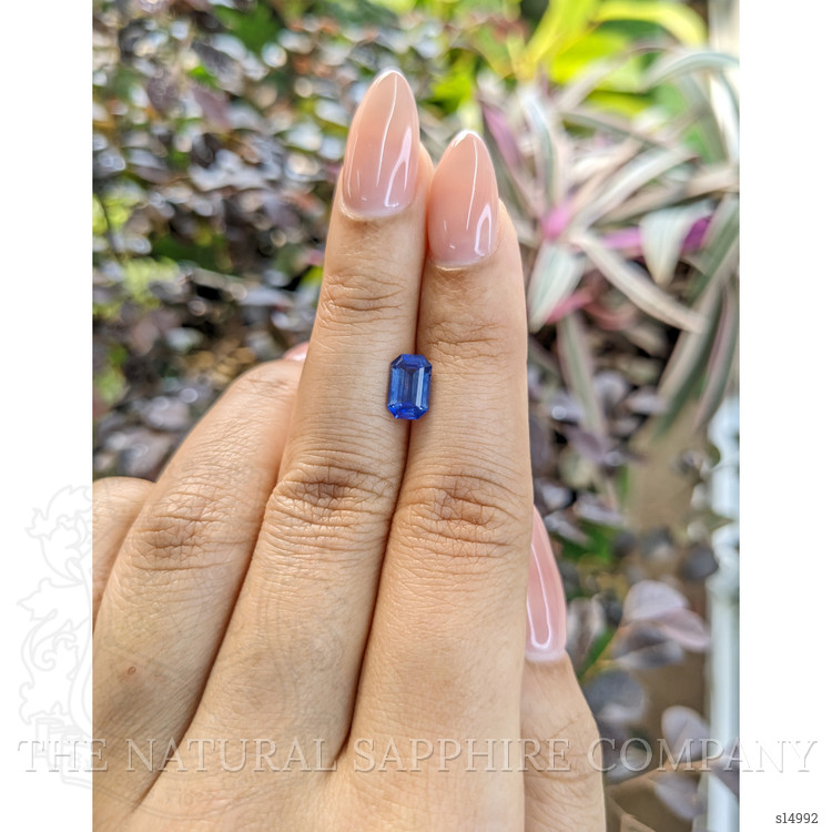 1.44 Ct. Blue Sapphire from Ceylon (Sri Lanka)