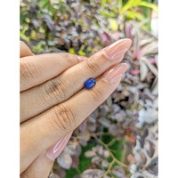 0.97 Ct. Blue Sapphire from Ceylon (Sri Lanka) Life Style