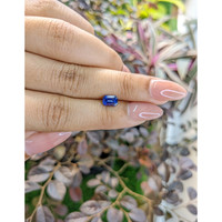 0.97 Ct. Blue Sapphire from Ceylon (Sri Lanka) Life Style