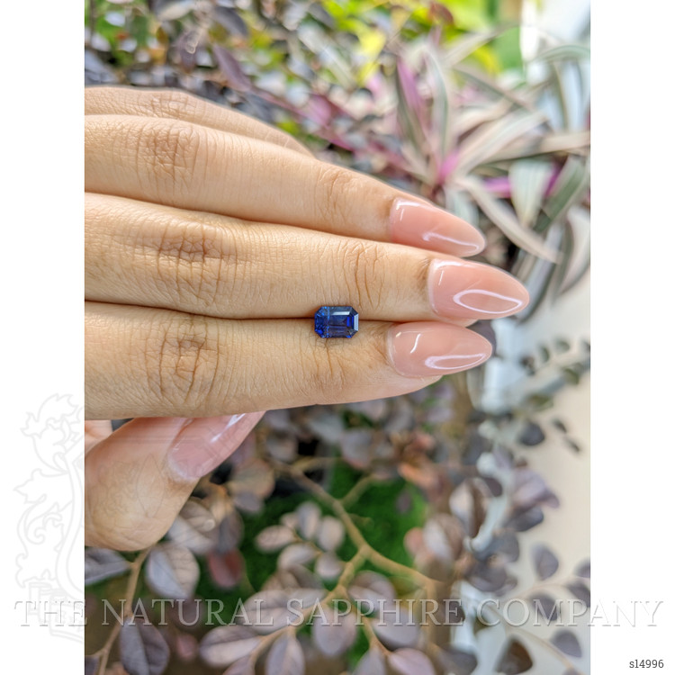 1.05 Ct. Blue Sapphire from Ceylon (Sri Lanka)