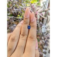 1.05 Ct. Blue Sapphire from Ceylon (Sri Lanka) Life Style