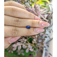 0.89 Ct. Blue Sapphire from Ceylon (Sri Lanka) Life Style