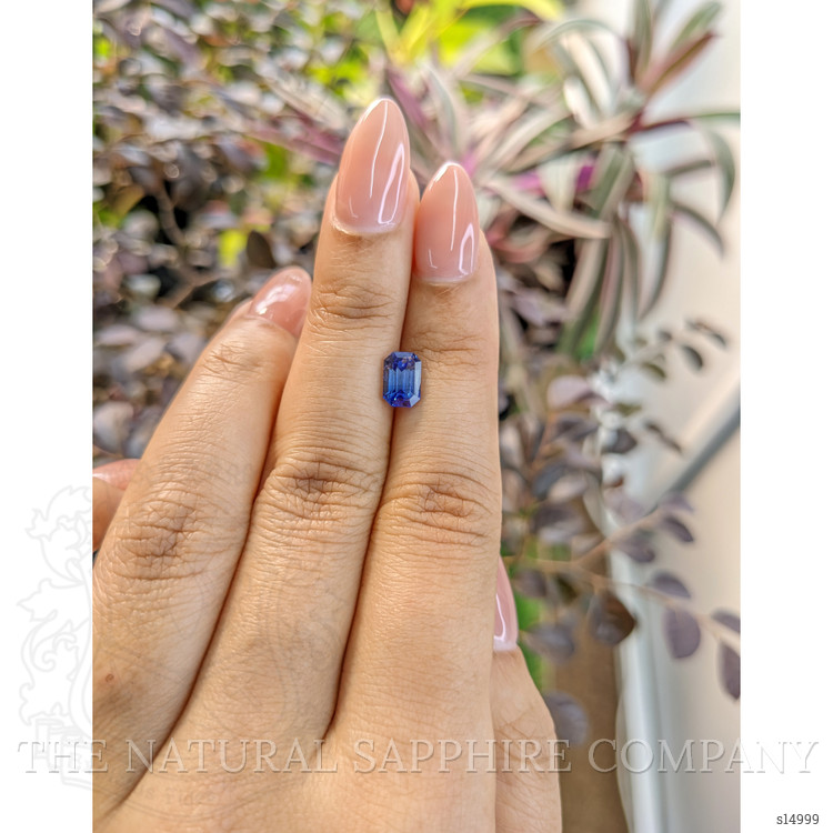 1.60 Ct. Blue Sapphire from Ceylon (Sri Lanka)