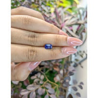1.60 Ct. Blue Sapphire from Ceylon (Sri Lanka) Life Style