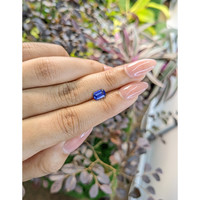 0.91 Ct. Blue Sapphire from Ceylon (Sri Lanka) Life Style