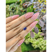 0.89 Ct. Blue Sapphire from Ceylon (Sri Lanka) Life Style