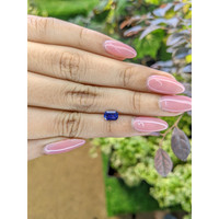 0.89 Ct. Blue Sapphire from Ceylon (Sri Lanka) Life Style
