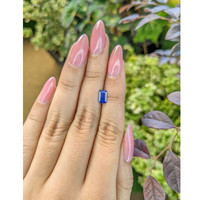 0.98 Ct. Blue Sapphire from Ceylon (Sri Lanka) Life Style