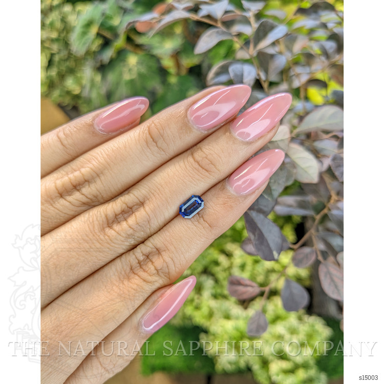1.02 Ct. Blue Sapphire from Ceylon (Sri Lanka)