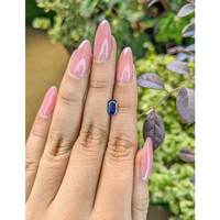 1.02 Ct. Blue Sapphire from Ceylon (Sri Lanka) Life Style
